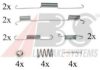 CARRAB BP 3331 Accessory Kit, brake shoes
